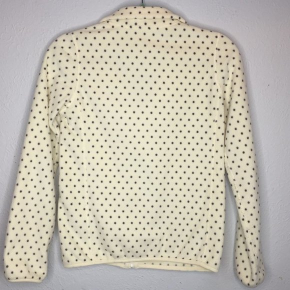 Uniqlo women's size Small polka dot fleece jacket. - Picture 2 of 8